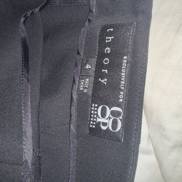 Theory Exclusively for Coop Barneys New york Black Pencil Skirt for Work - Picture 3 of 7